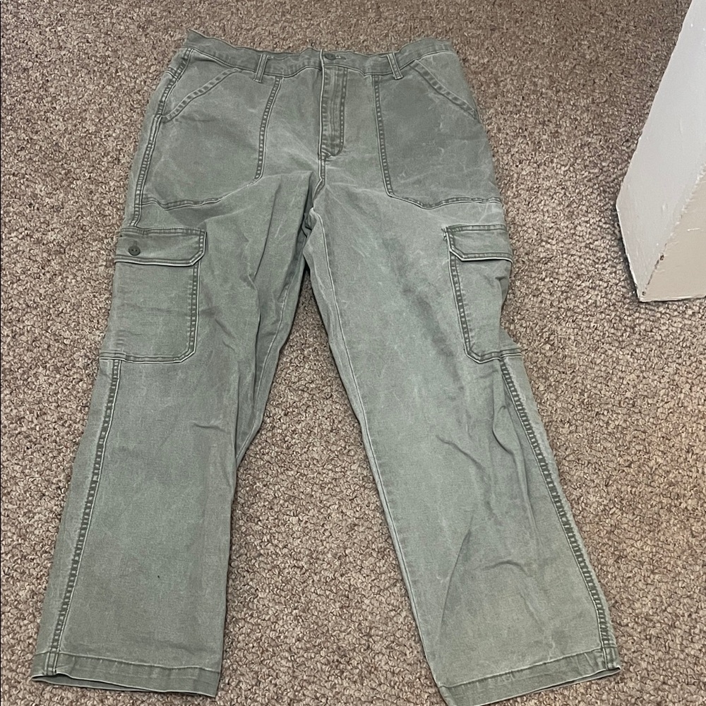 Green Cargo Pants